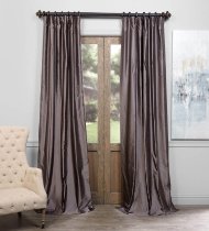 Plum Silk Curtains Dubai