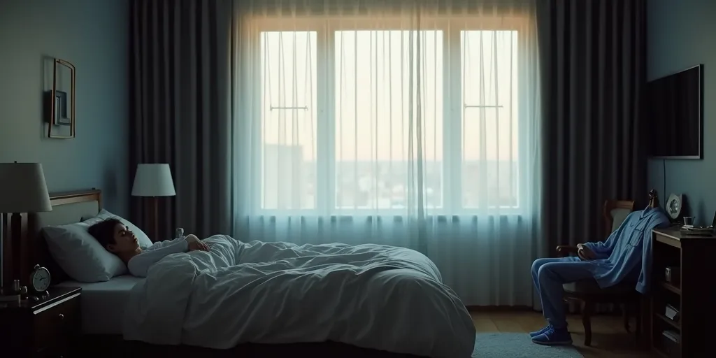 How do blackout curtains help individuals who work night shifts?