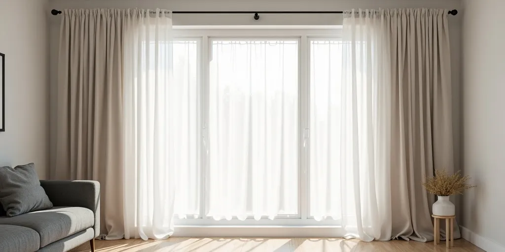 How can eyelet curtains improve the functionality of regular curtains?