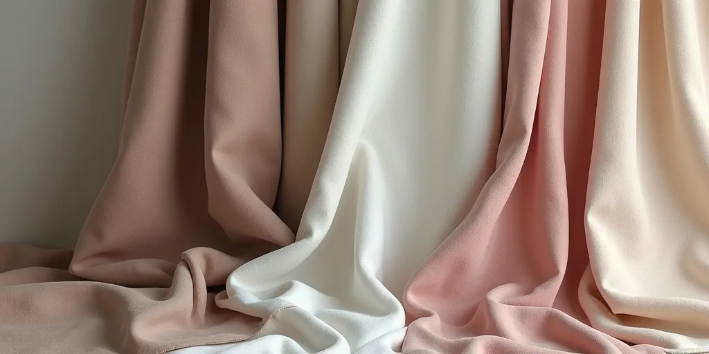 What fabric options are suitable for curtains?