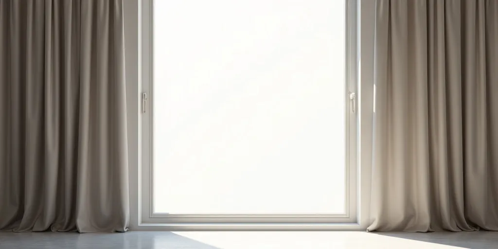 How much extra width should be added to each side of the window frame for optimal light blockage?