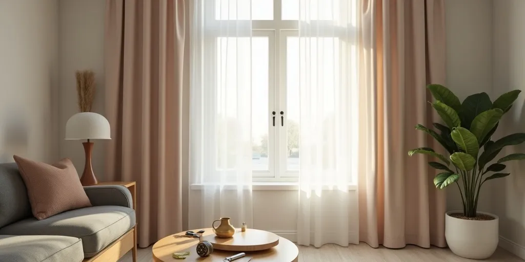 What should you do if your curtains are too long for the track rail?