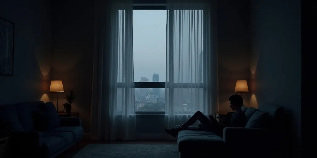 How do blackout curtains help reduce noise levels?