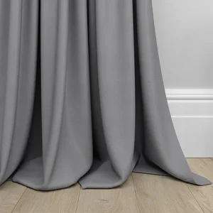 Faux Silk Platinum Wave Curtains