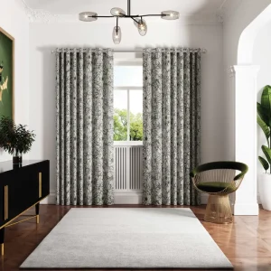 Ted Baker Vietnm Lined Curtains in Sage