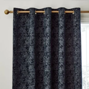 Mottled Chenille Living Room Curtains