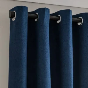 Blue Luna Blackout Thermal Curtains Eyelet (1 Pair)