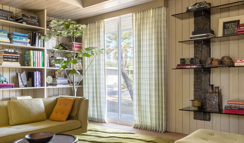 Pleated & Printed Curtains 